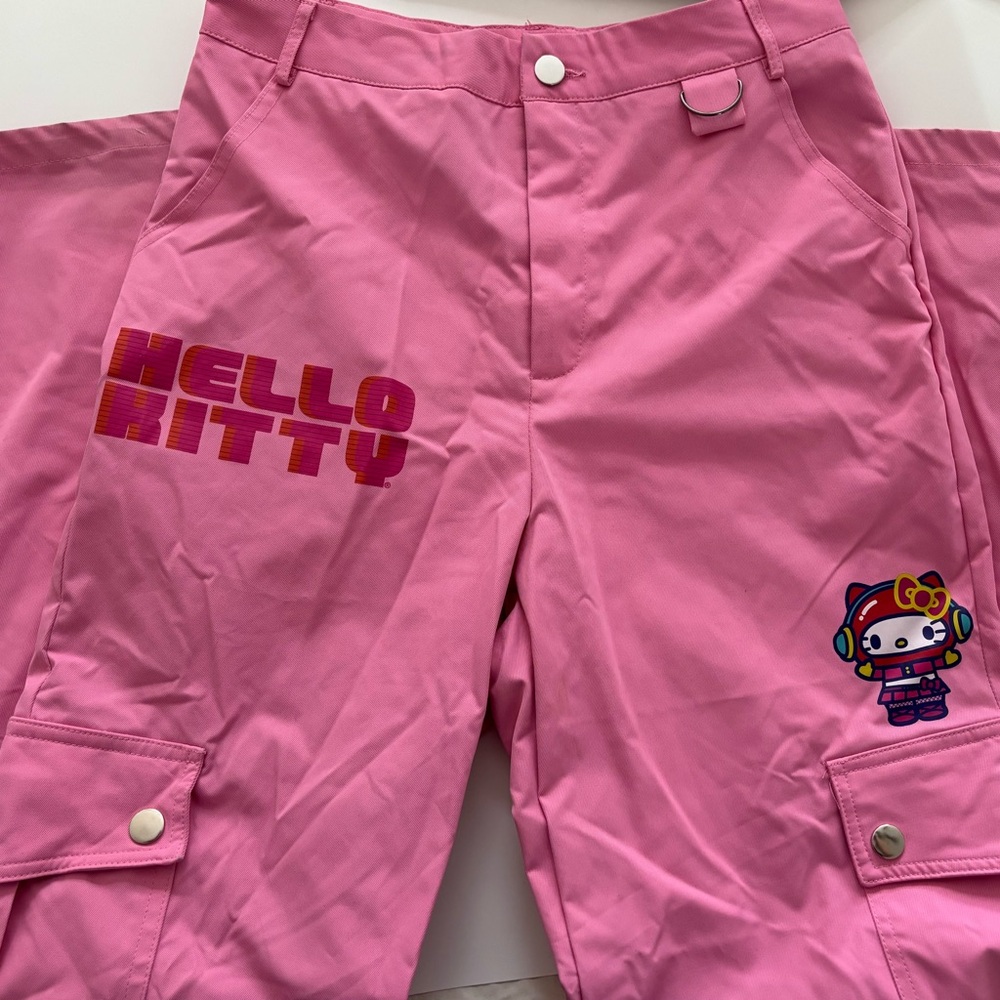 Pink Hello Kitty Cargo Pants
